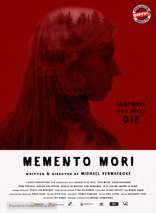 Memento Mori - Belgian Movie Poster