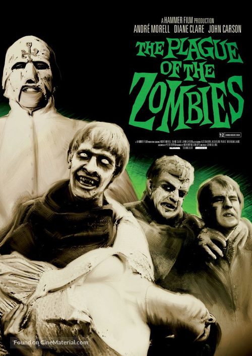 The Plague of the Zombies - British Movie Poster