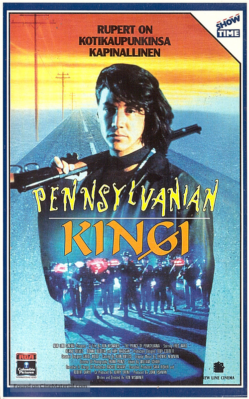 The Prince of Pennsylvania - Finnish VHS movie cover