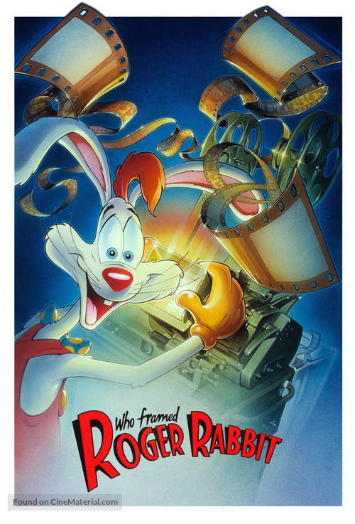 Who Framed Roger Rabbit (1988) never printed movie poster
