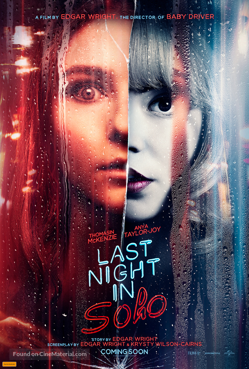 Last Night in Soho - Australian Movie Poster