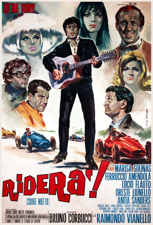 Rider&agrave;! - Italian Movie Poster