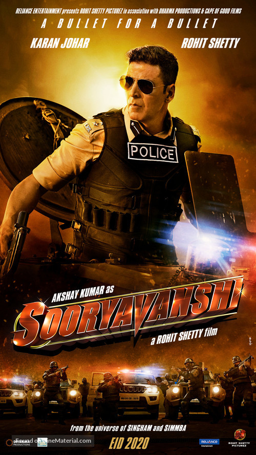 Sooryavanshi - Indian Movie Poster