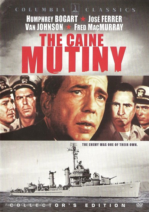 The Caine Mutiny - DVD movie cover