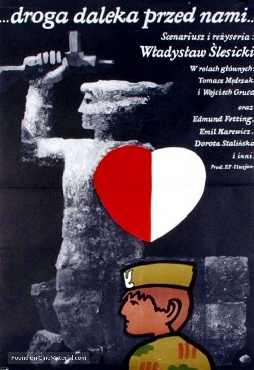 Droga daleka przed nami... - Polish Movie Poster