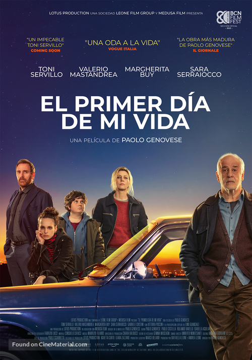 Il primo giorno della mia vita - Spanish Movie Poster