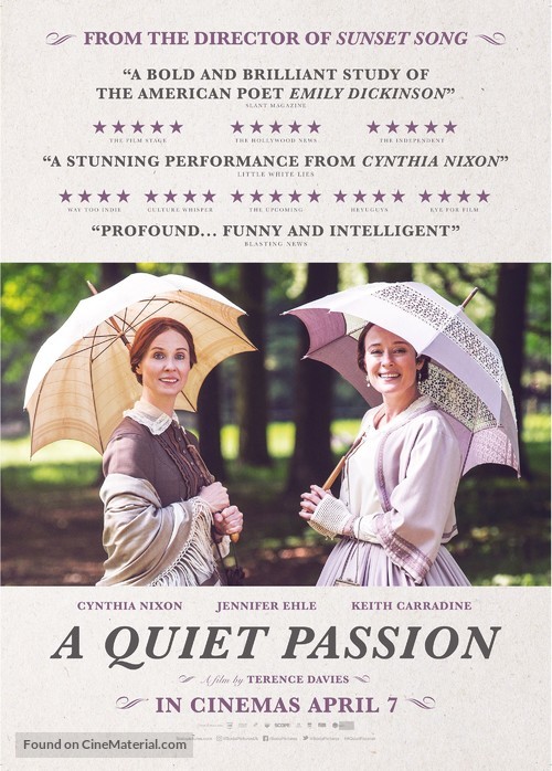 A Quiet Passion - British Movie Poster