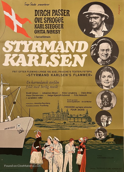 Styrmand Karlsen - Danish Movie Poster