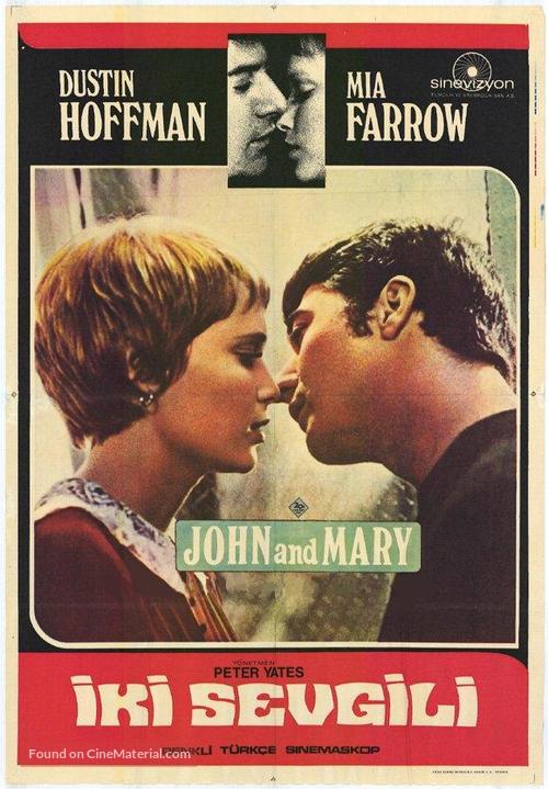 John and Mary - Polish Movie Poster