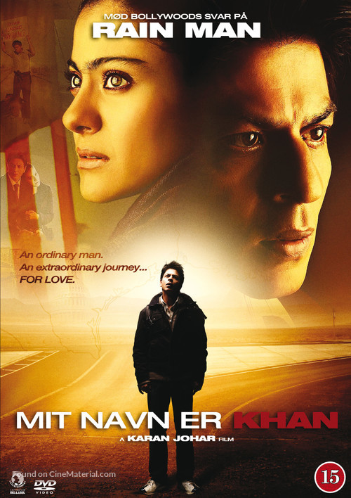 My Name Is Khan - Danish DVD movie cover
