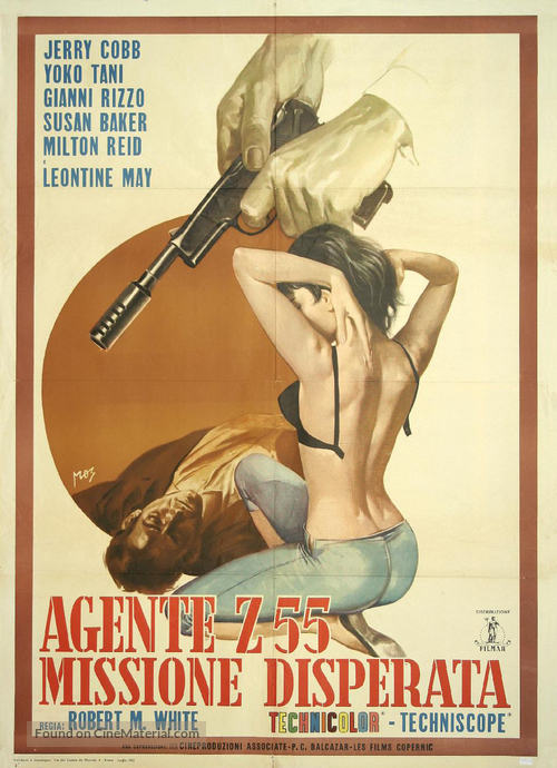 Agente Z 55 missione disperata - Italian Movie Poster