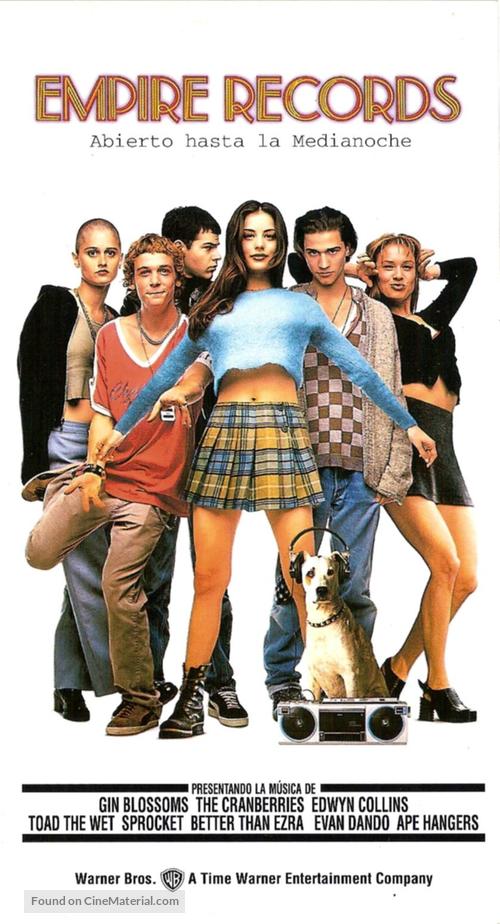Empire Records - Argentinian VHS movie cover