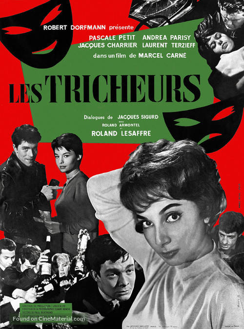 Les tricheurs - French Movie Poster