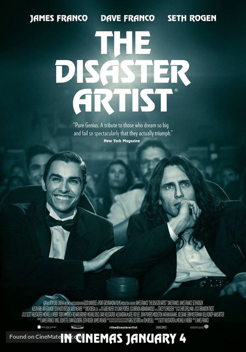 The Disaster Artist - Singaporean Movie Poster