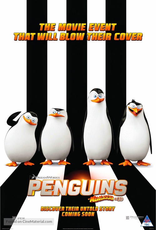 Penguins of Madagascar - South African Movie Poster
