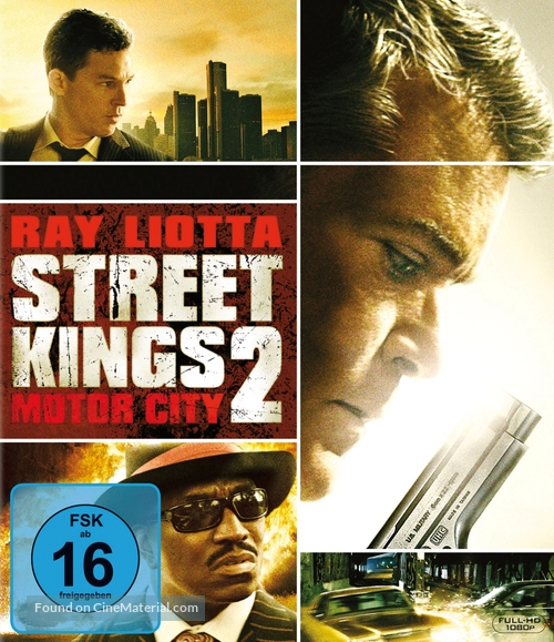 Street Kings: Motor City - German Blu-Ray movie cover