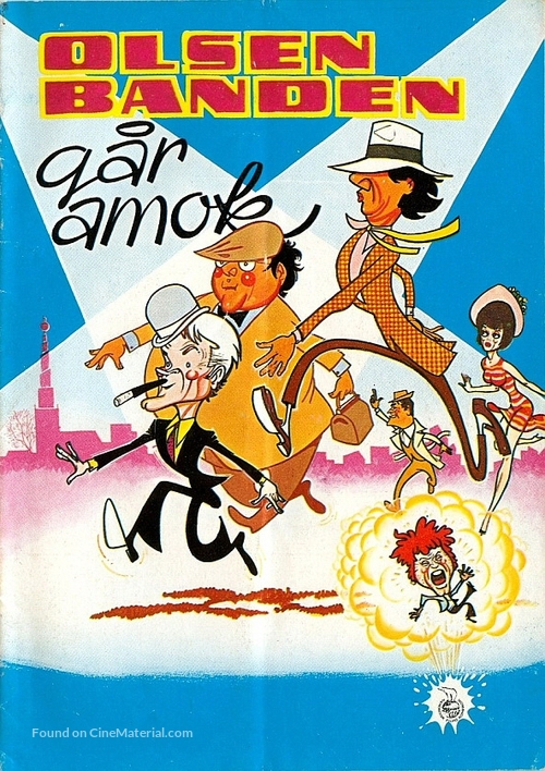 Olsen-banden g&aring;r amok - Danish Movie Poster