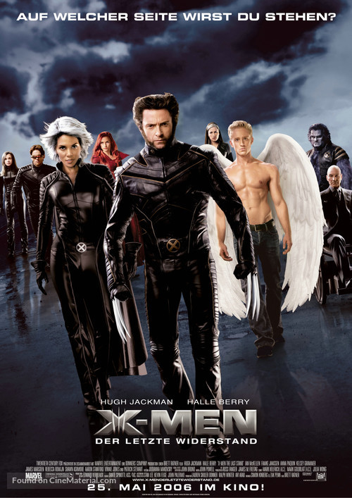 X-Men: The Last Stand - German Movie Poster