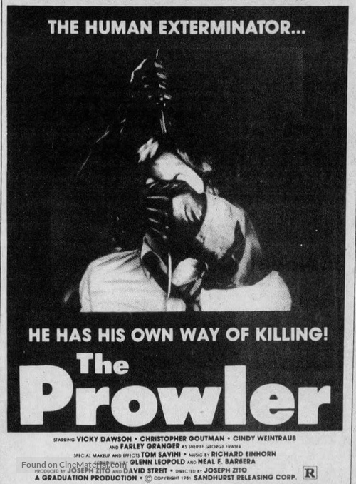 The Prowler - poster