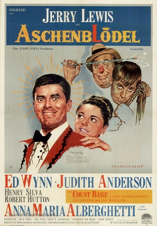 Cinderfella - German Movie Poster