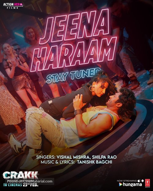 CRAKK-JEETEGAA... TOH JIYEGAA - Indian Movie Poster
