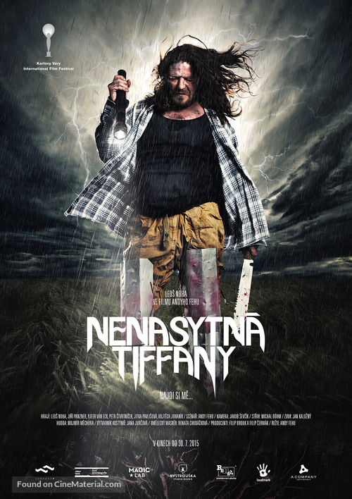 Nenasytn&aacute; Tiffany - Czech Movie Poster
