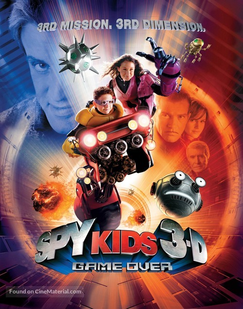 SPY KIDS 3-D : GAME OVER - Movie Poster