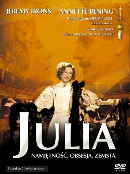 Being Julia - Polish Movie Cover