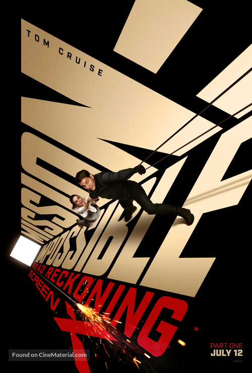 Mission: Impossible - Dead Reckoning Part One - Movie Poster