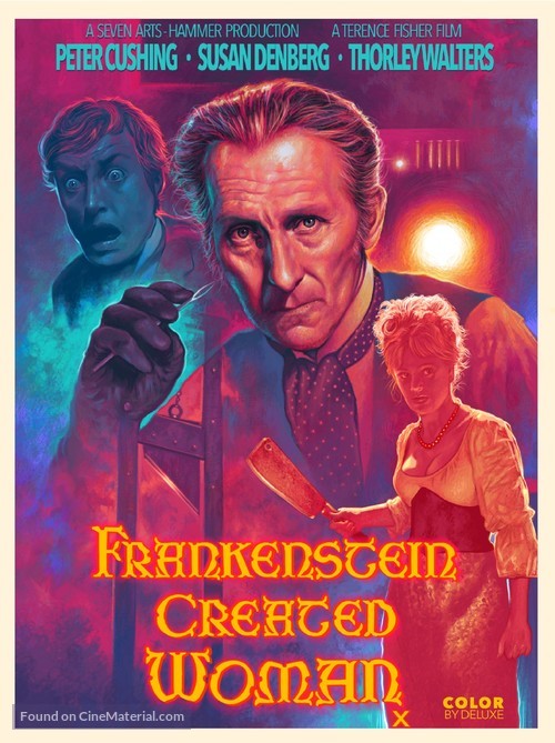 Frankenstein Created Woman - British poster