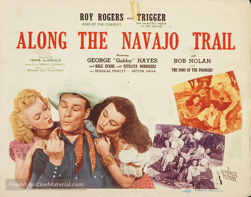 Along the Navajo Trail - Movie Poster