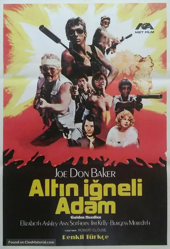 Golden Needles - Turkish Movie Poster