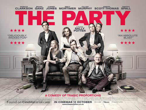 The Party - British Movie Poster