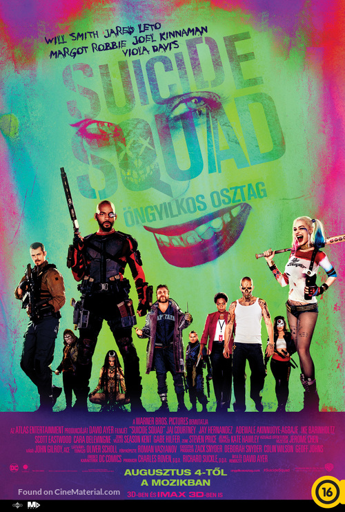 Suicide Squad - Hungarian Movie Poster