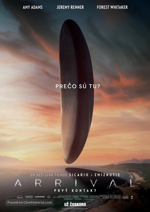 Arrival - Slovenian Movie Poster
