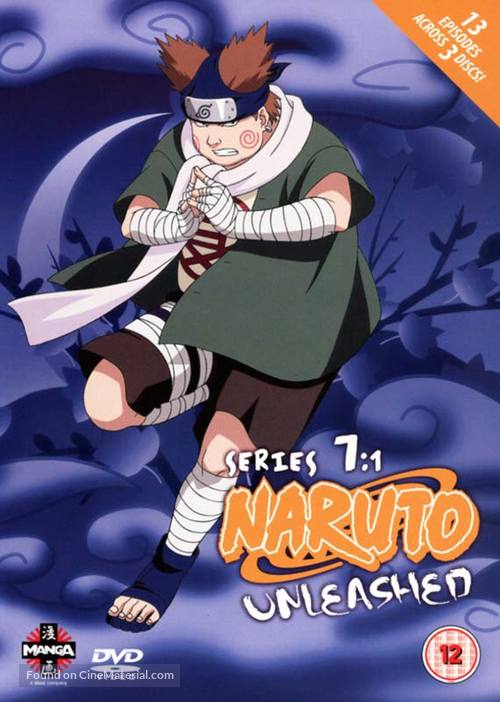 &quot;Naruto&quot; - British DVD movie cover