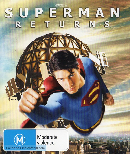 Superman Returns - Australian Blu-Ray movie cover