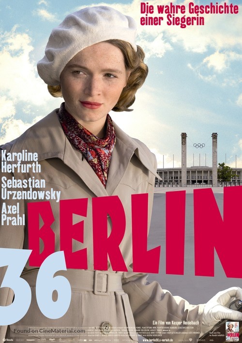 Berlin 36 - German Movie Poster