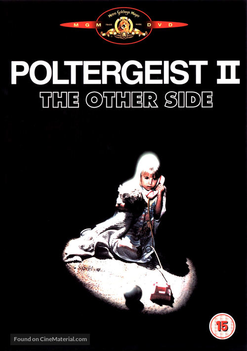 Poltergeist II: The Other Side - British DVD movie cover