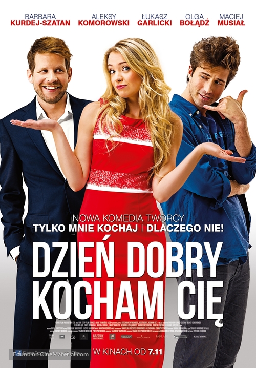 Dzien Dobry Kocham Cie 2014 Polish Movie Poster