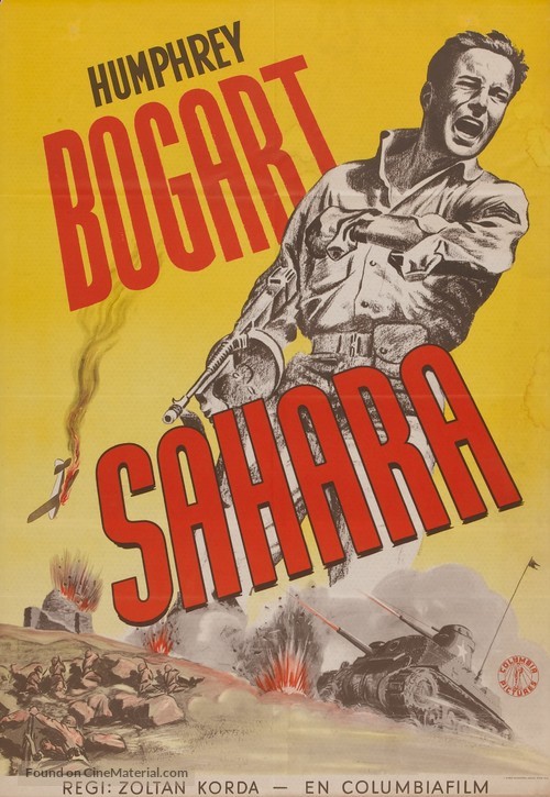 Sahara - Swedish Movie Poster