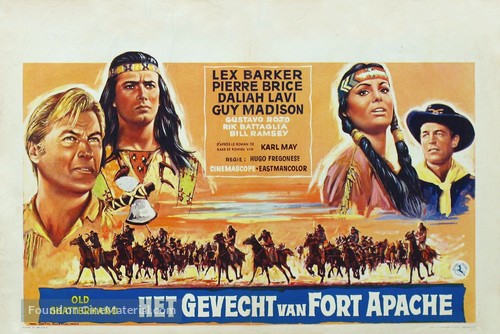 Old Shatterhand - Belgian Movie Poster