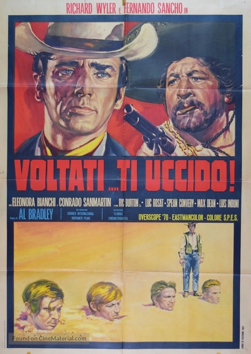 Voltati... ti uccido! - Italian Movie Poster