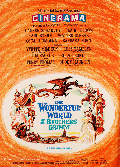 The Wonderful World of the Brothers Grimm - Movie Poster