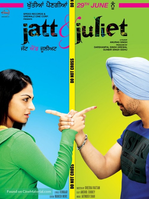 Jatt &amp; Juliet - Indian Movie Poster