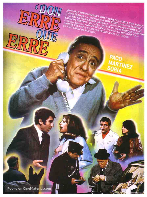 Don Erre que erre - Spanish Movie Cover