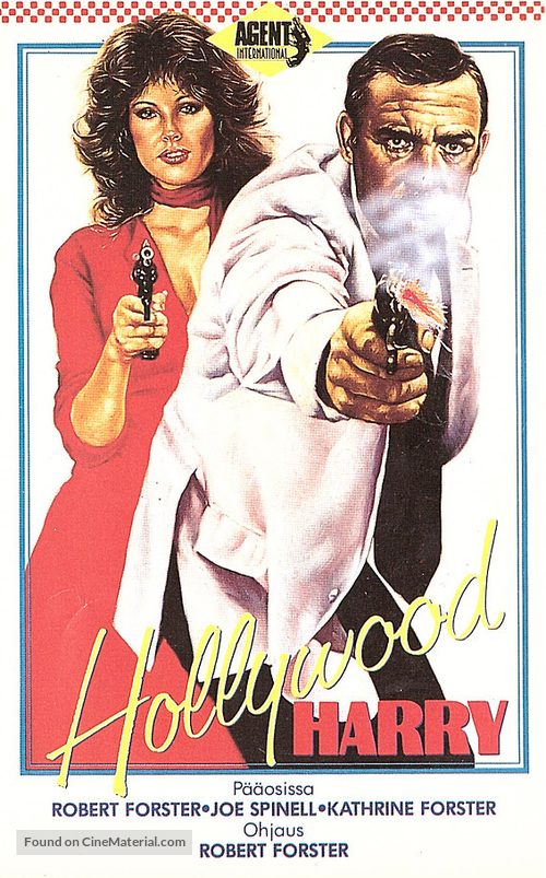 Hollywood Harry - Finnish VHS movie cover