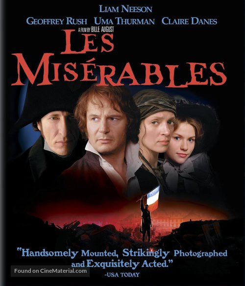 Les Mis&eacute;rables - Blu-Ray movie cover