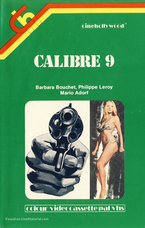 Milano calibro 9 - Spanish VHS movie cover