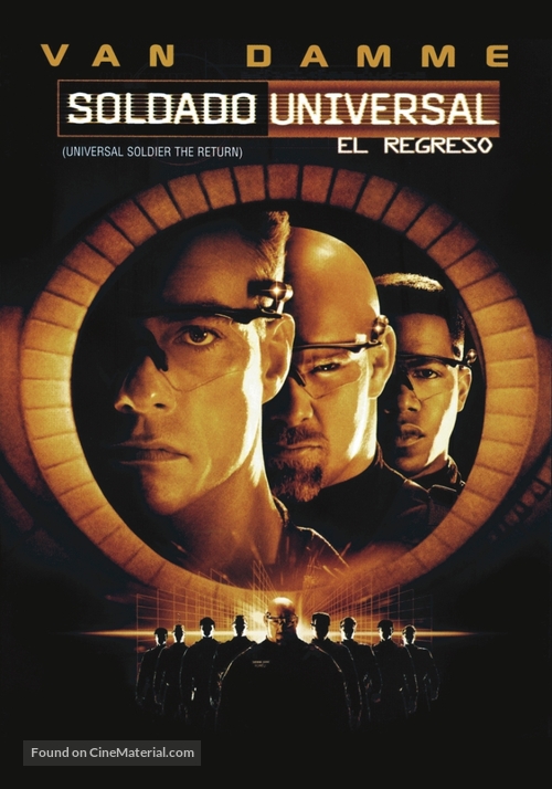 Universal Soldier: The Return - Argentinian DVD movie cover